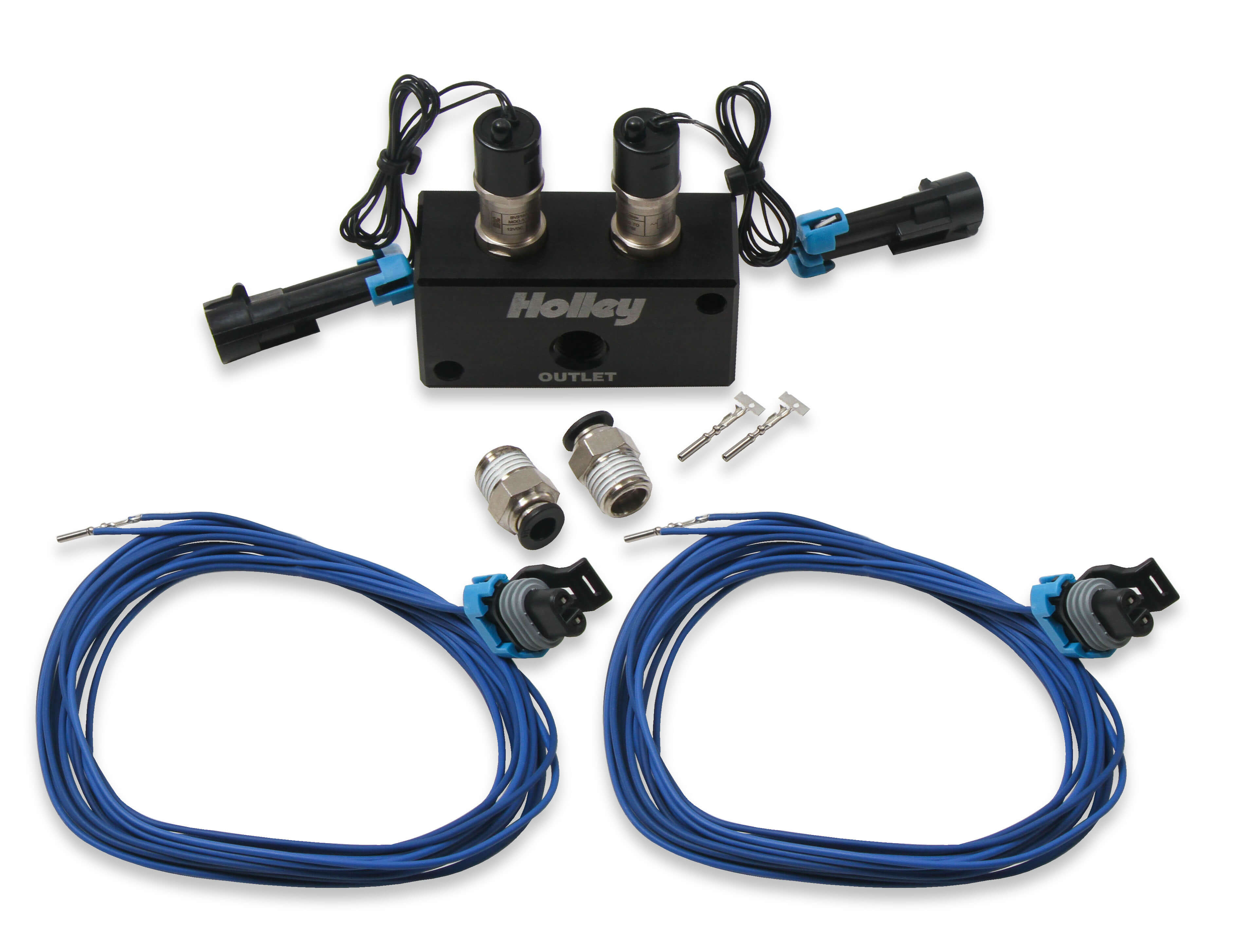 Holley 557 201 Holley EFI High Flow Dual Solenoid Boost Control Kit